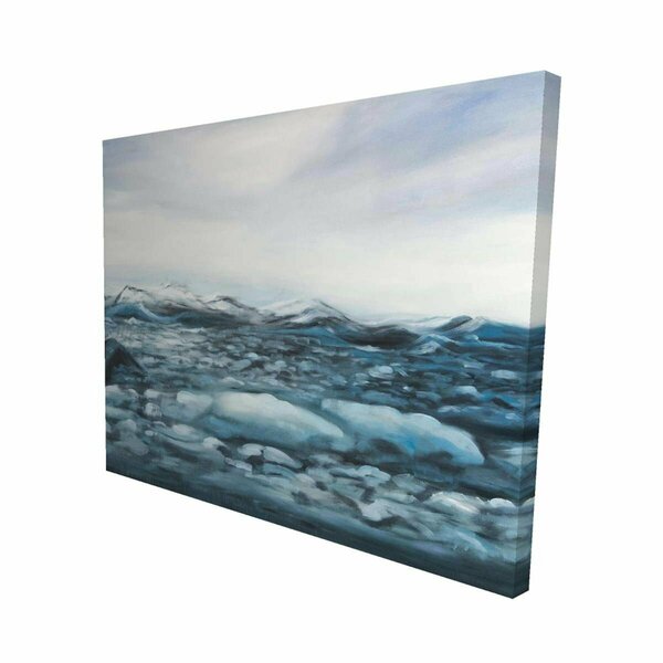 Fondo 16 x 20 in. Glaciers In Iceland-Print on Canvas FO2789378